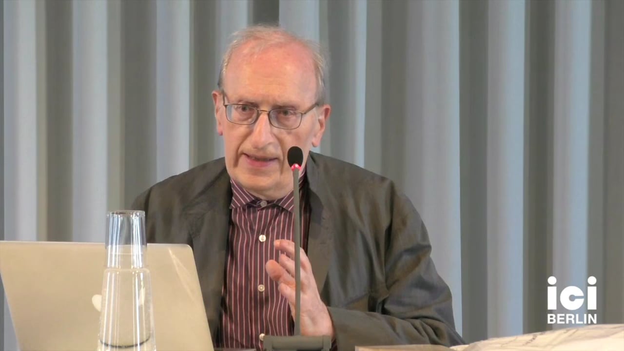 Talk by Jean-Claude Milner