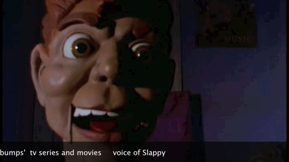 Cal Dodd Voice of Slappy in R .L. Stine 'Goosebumps' on Vimeo