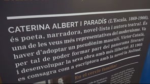 La biblioteca de l'Escala inaugura una exposició sobre la Víctor Català