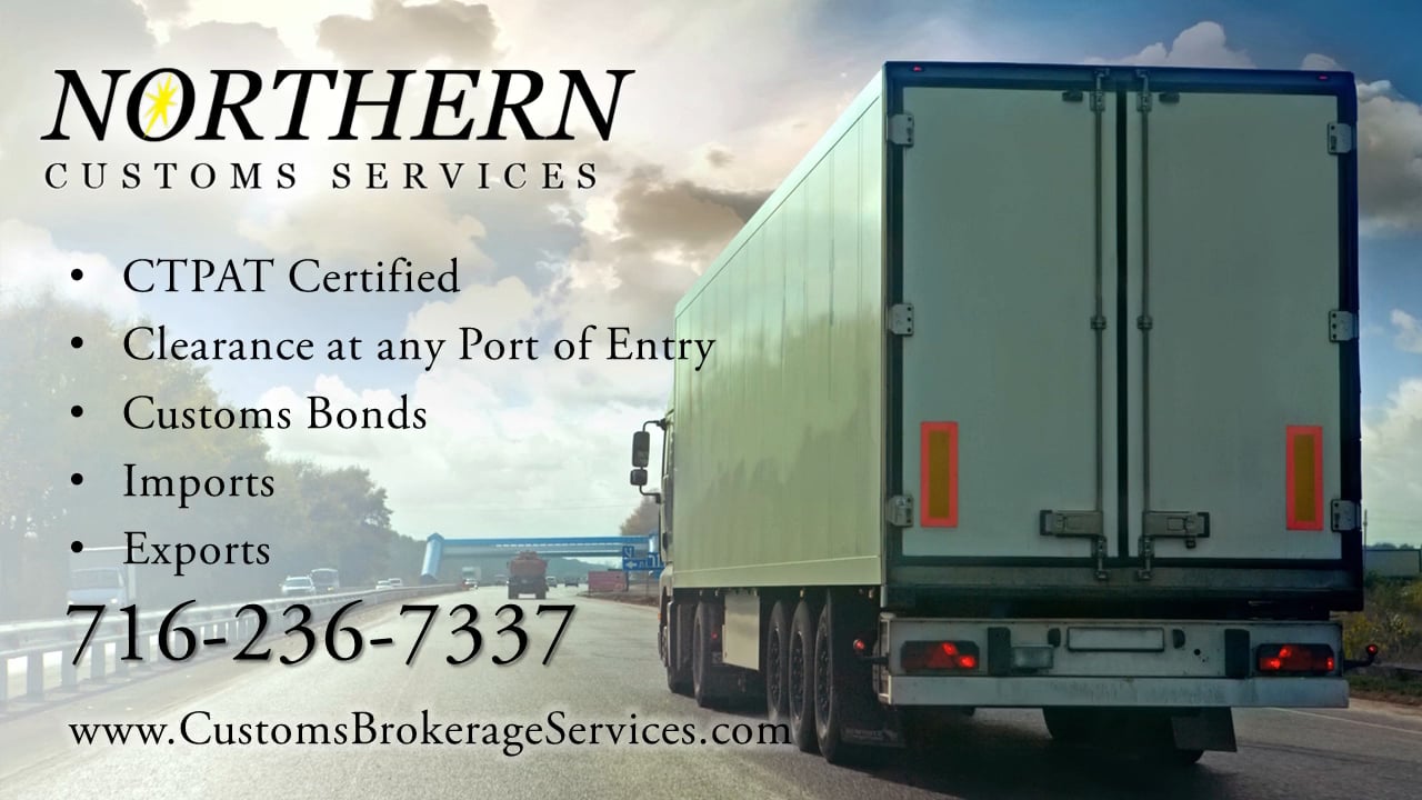 Northern Customs Services Inc. Niagara Falls NY Customs Brokers on Vimeo