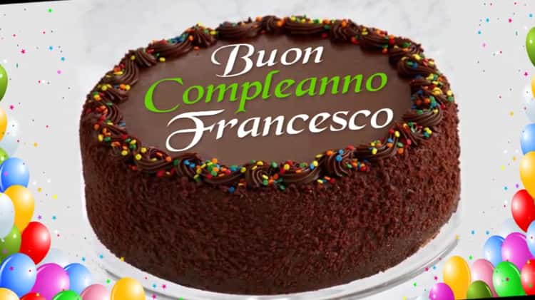 Tanti Auguri di Buon Compleanno Francesco! on Vimeo