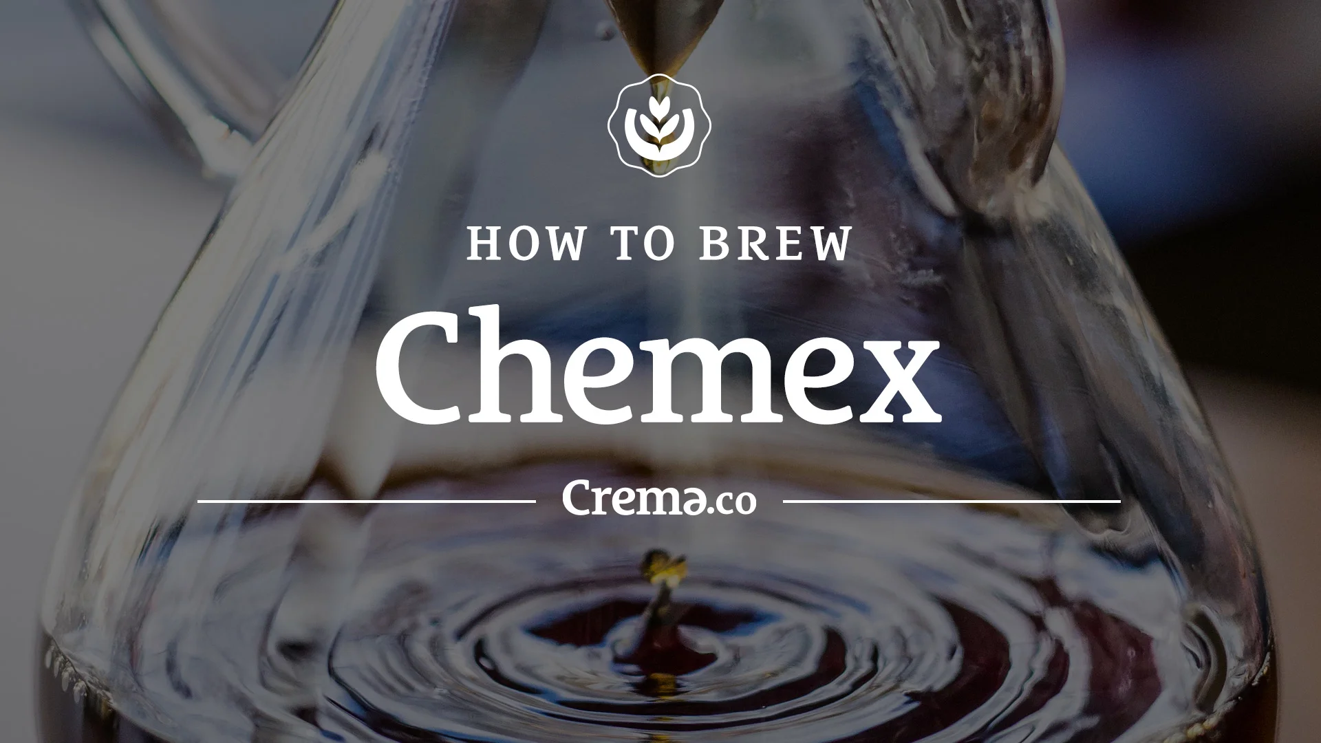 How to Brew Chemex Coffee