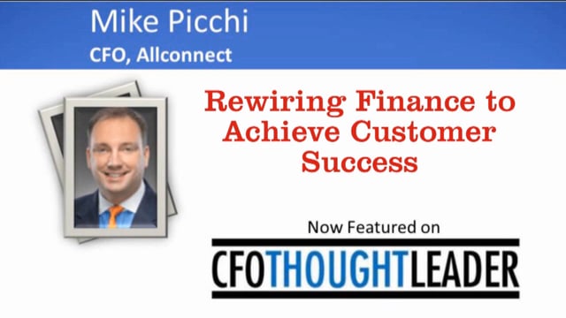 Mike Picchi, CFO, Allconnect 