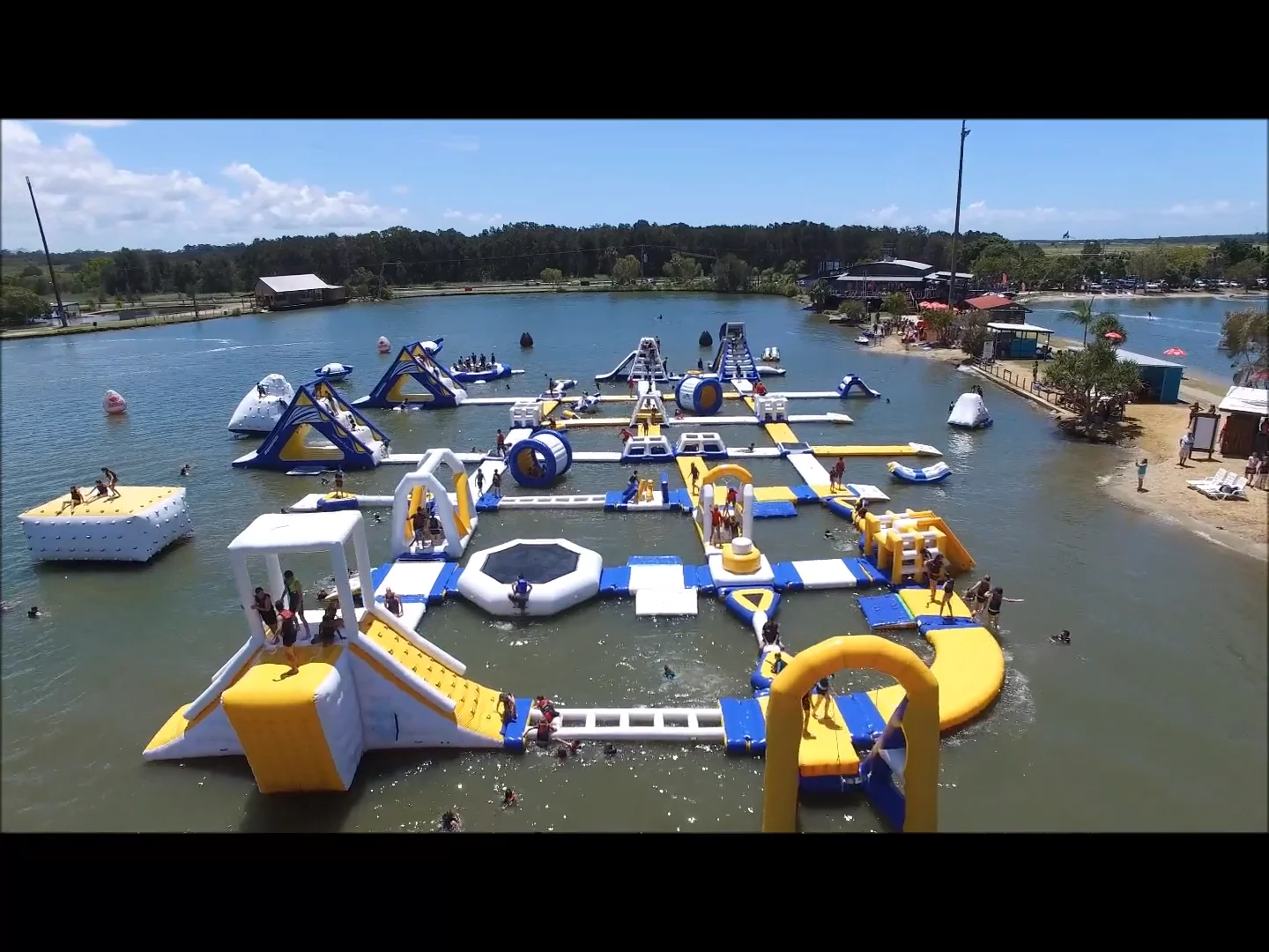 RAVE Sports Aqua Buddy Water Ski/Wakeboard Trainer on Vimeo