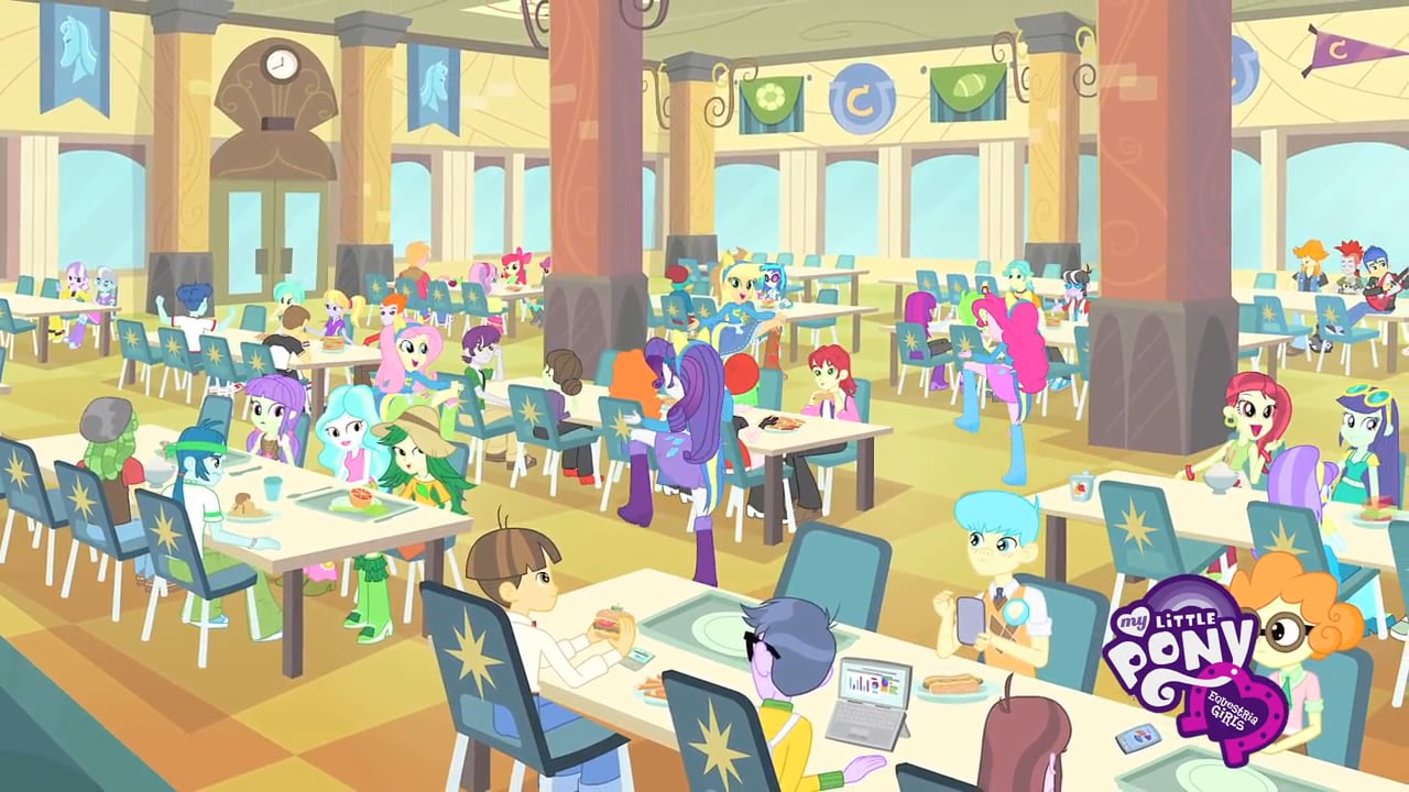 My Little Pony- Equestria Girls - Cafeteria Song Music Video on Vimeo