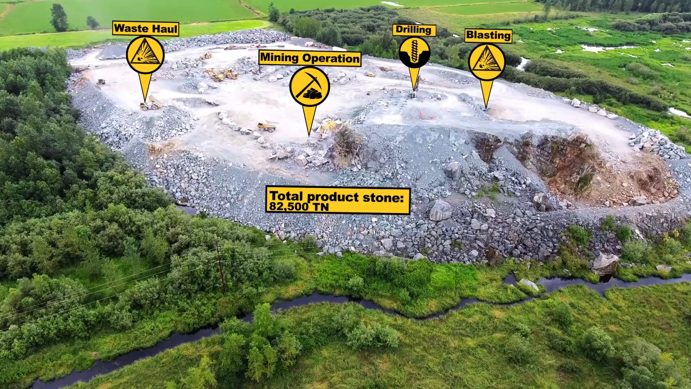 Kiewit Jetty A Project: Beaver Lake Quarry | Videos & Movies on Vimeo