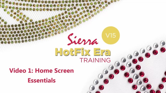 1- Hotfix Era v15 Training - Home Screen