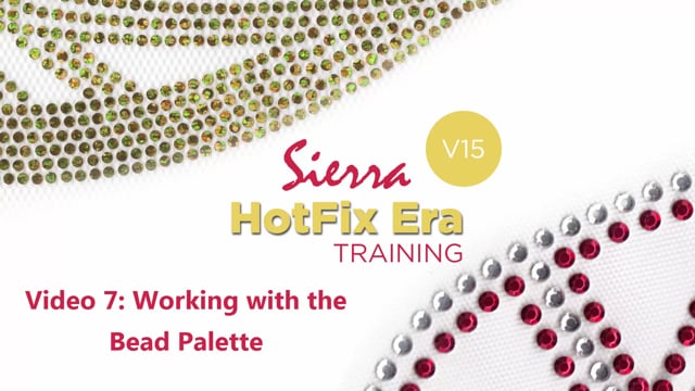 7- Hotfix Era v15 Training - Creating and Editing the Bead Palette