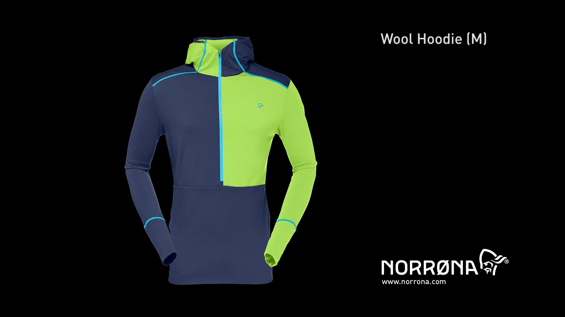 Norrona shop wool hoodie