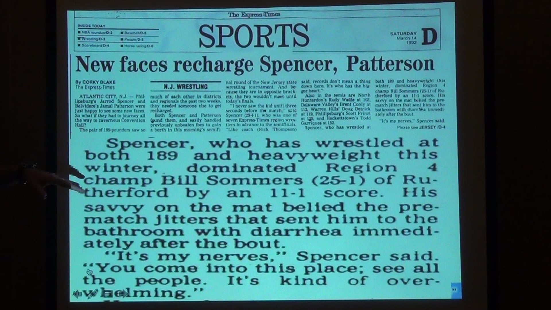 2016 Conference Mind of the Wrestler: Clearer Mind, Better Performance (Jarrod Spencer) Part 1