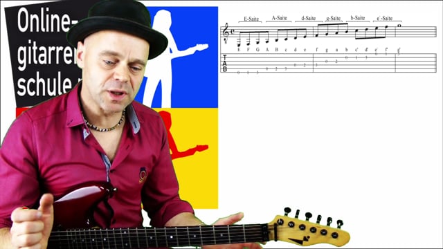 C-Dur erste Lage alle Noten