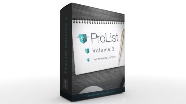 Pixel Film Studios Development Team Released ProList Volume 2 for Final ...
