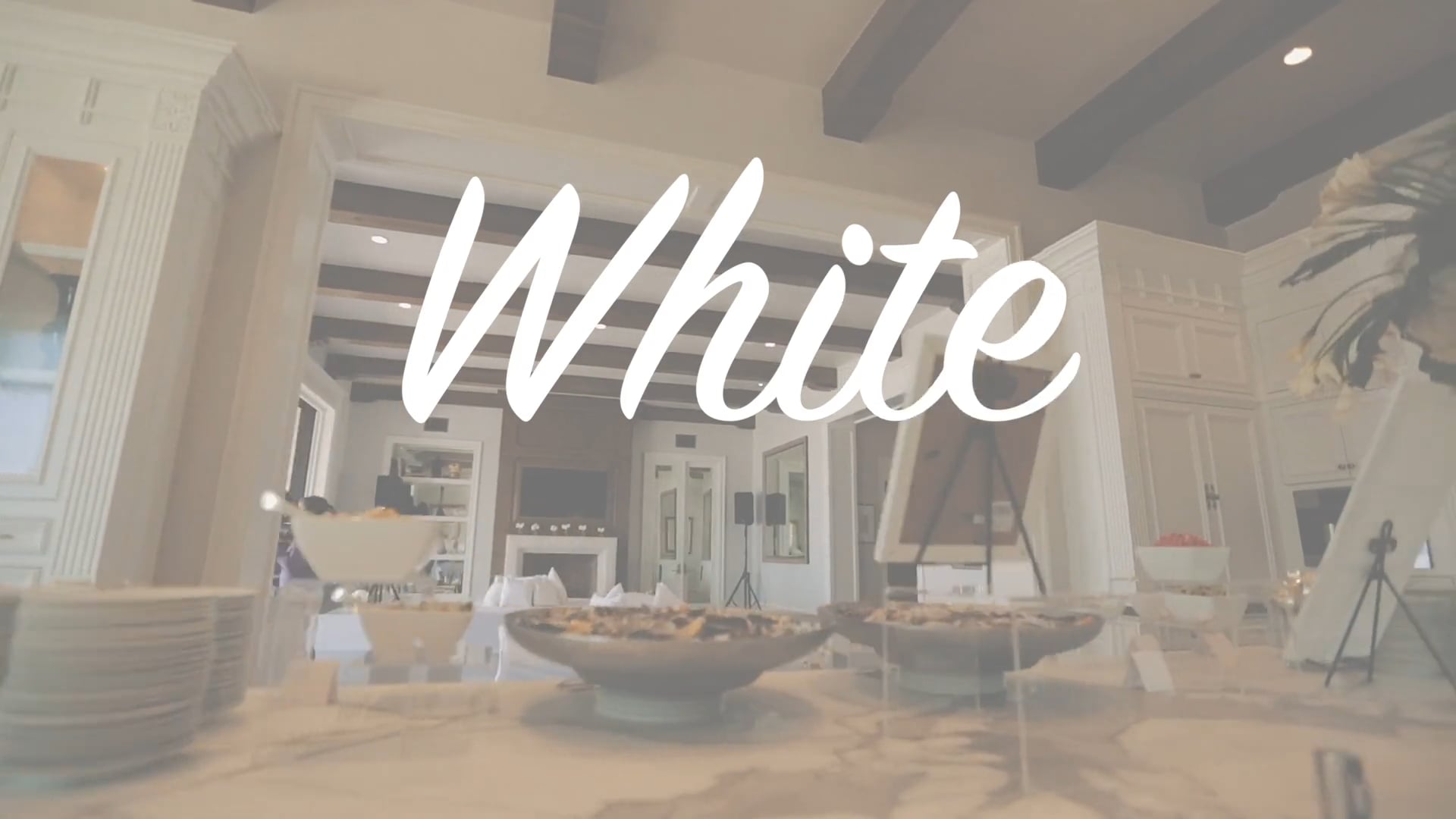 ALL WHITE POOL PARTY