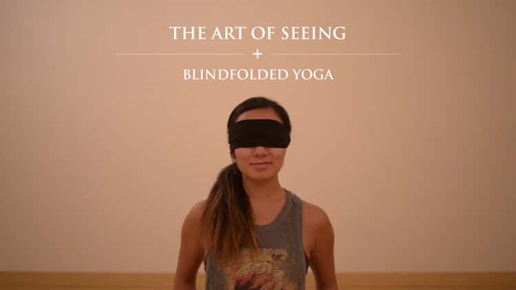 What is Blindfolded Yoga?