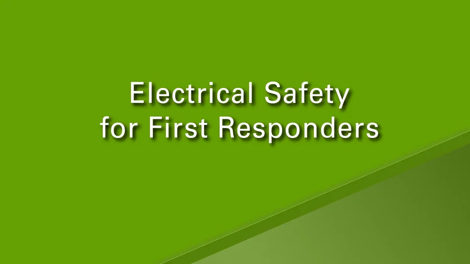 Electrical Safety for First Responders on Vimeo