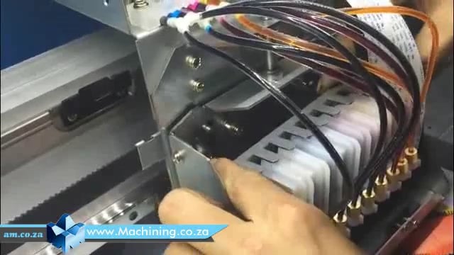 Machining Video: FastCOLOUR 2015 Model ECO-Solvent Ink Printer Installation - Printing Calibration