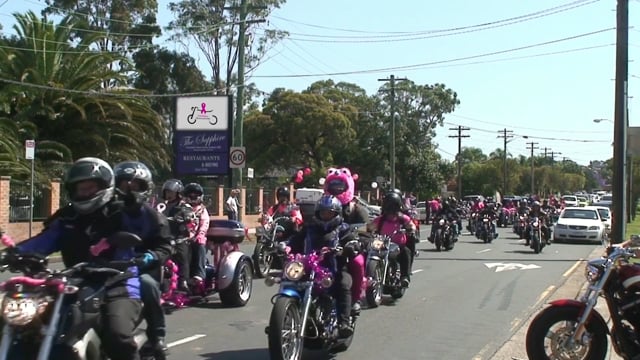 The Pink Ribbon Motorcycle Ride Sydney