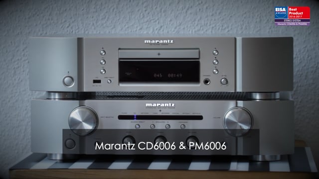 EUROPEAN STEREO SYSTEM 2016-2017 - Marantz CD6006 & PM6006