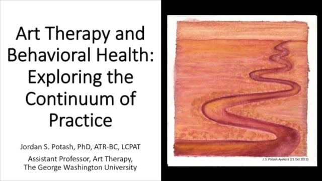 Art Therapy and Behavioral Health: Exploring the Continuum of Practice [Clip]
