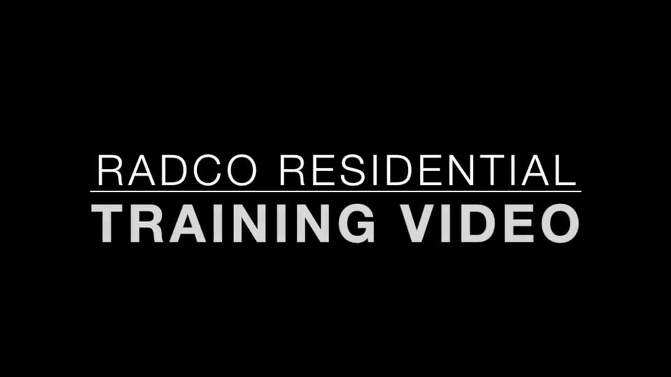 Radco Residential and Training on Vimeo