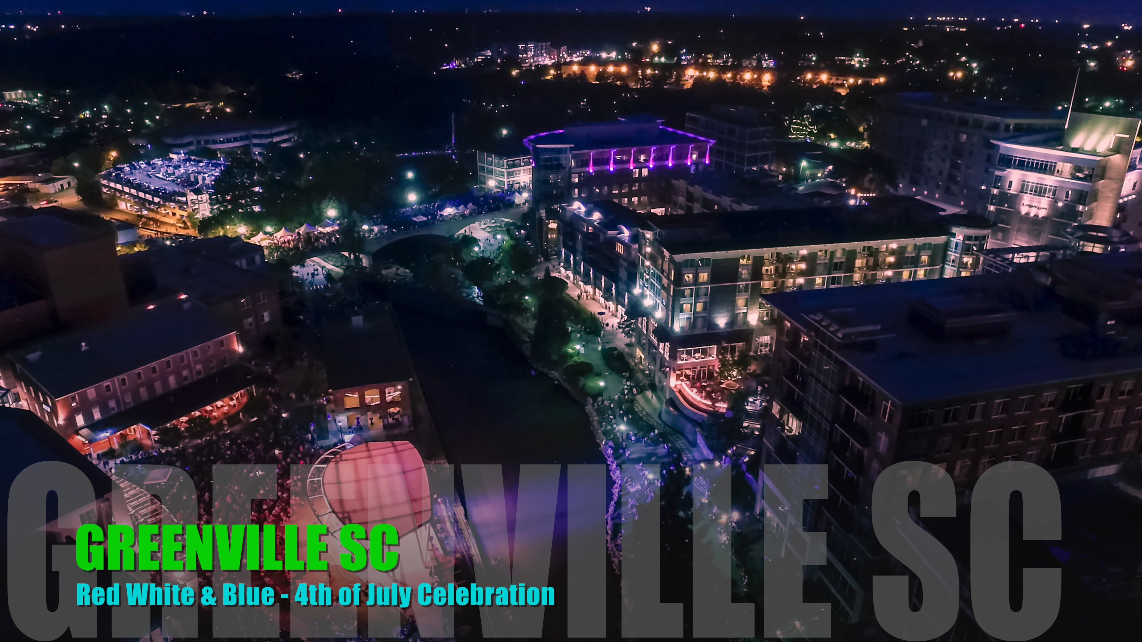 Greenville SC 4th of July 2016 Fireworks on Vimeo