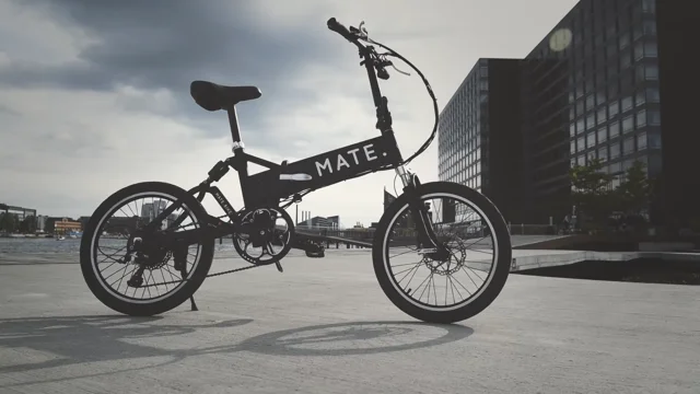 MATE city電動アシスト自転車 折りたたみ式 きちきち ホワイト