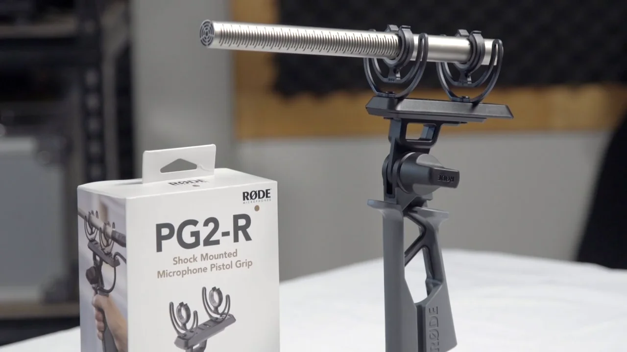 RØDE PG2-R Pistol Grip Shockmount with Rycote Onboard | Videos