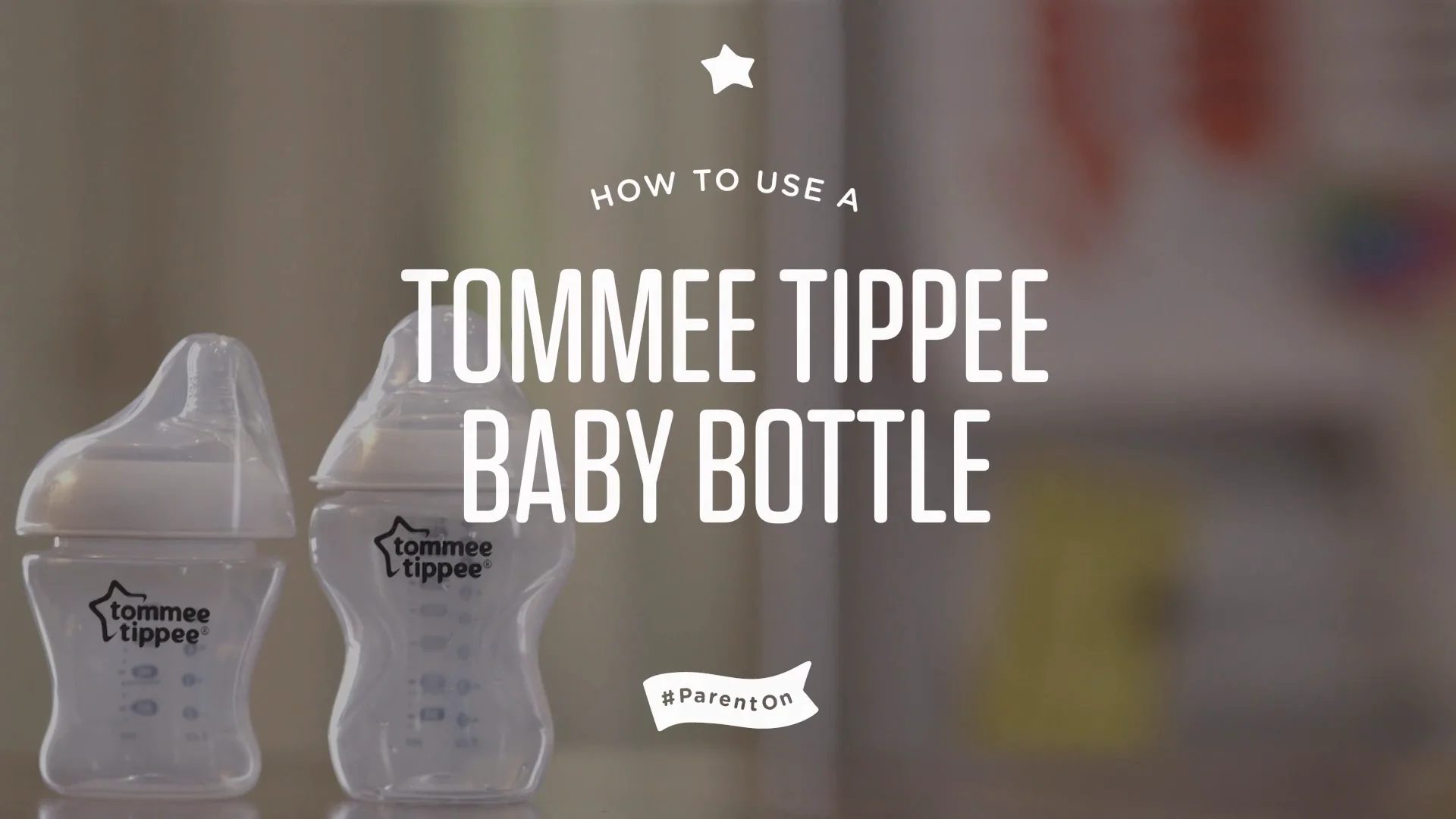 Tommee Tippee Preparing and Advanced Anti-colic Bottle on Vimeo