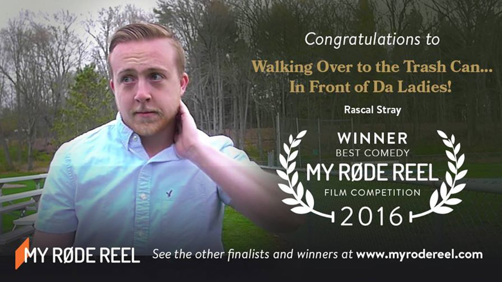 Walking Over to the Trash Can... In Front of Da Ladies!