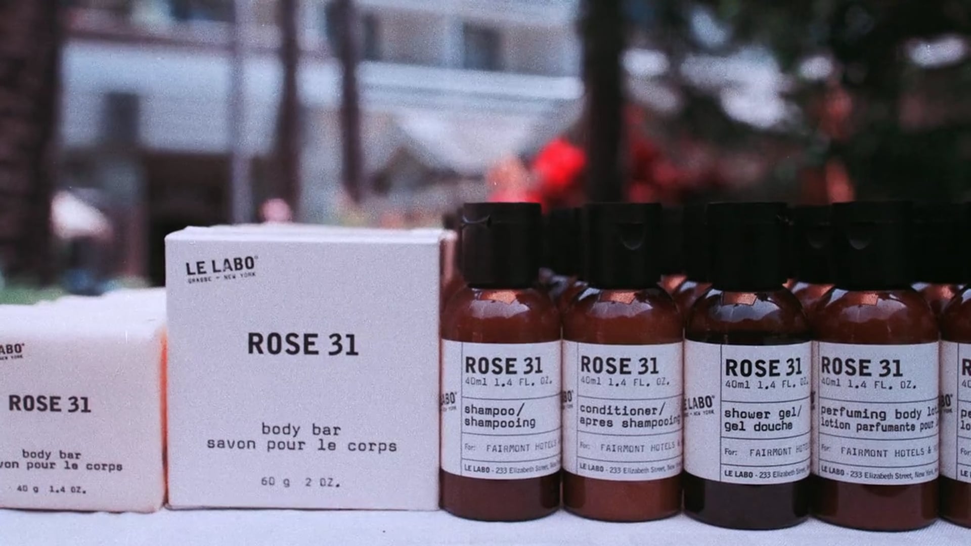 LE LABO ROSE 31 FOR FAIRMONT HOTELS