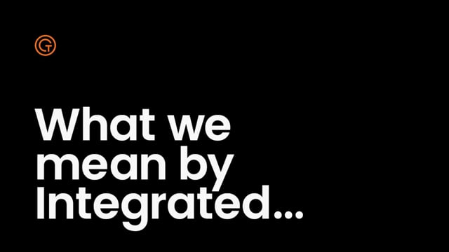 Generator Talent Group - What we mean by Integrated
