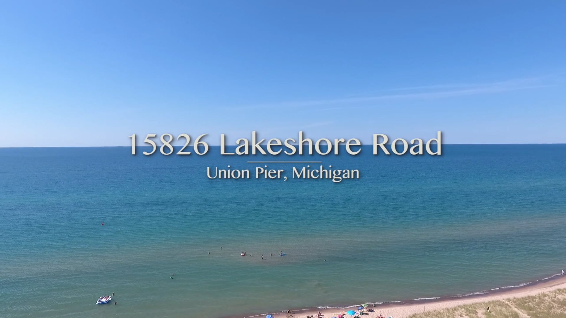 15826 Lakeshore Road Union Pier Michigan On Vimeo