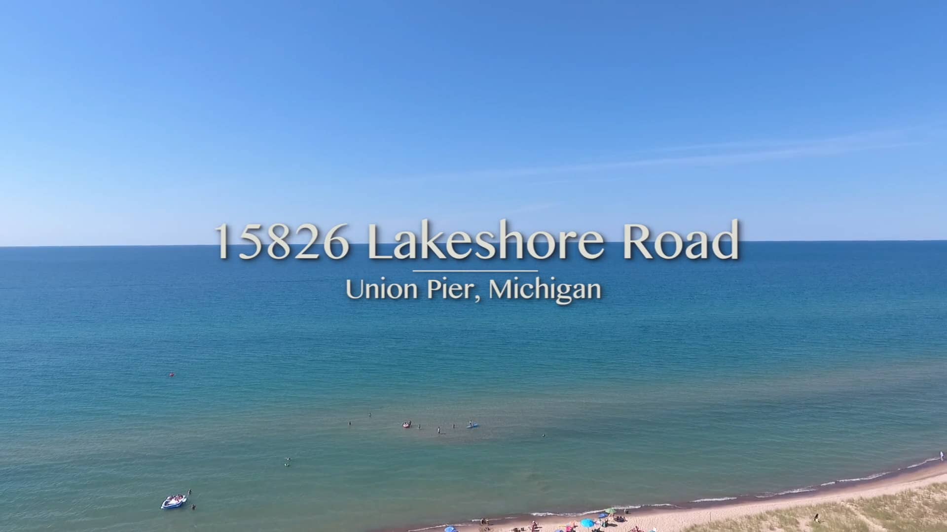 15826 Lakeshore Road Union Pier, Michigan on Vimeo