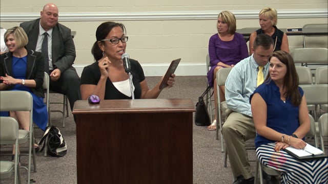 August 2016 BOE Recognitions