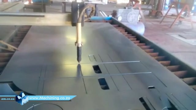 Machining Video: Dolerite Construction Using the MetalWise Lite CNC Plasma To Cut a 4mm Mild Steel Truck Stop Block