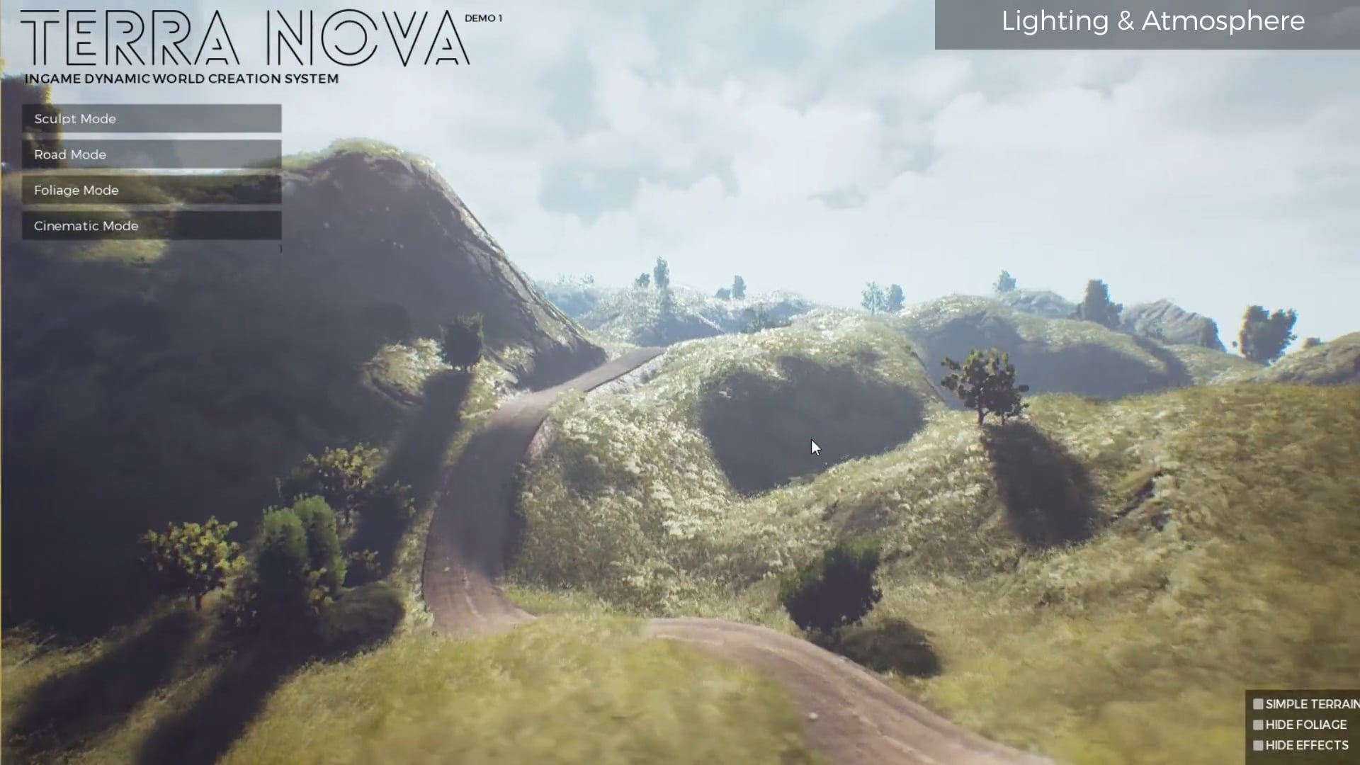 Terra Nova - Dynamic in-game environment system [Unreal Engine]