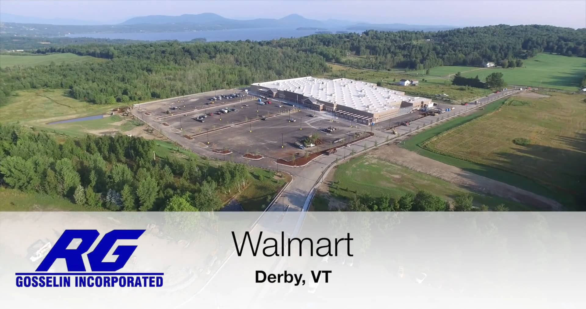 RG Gosselin Construction Site Walmart Derby, VT on Vimeo