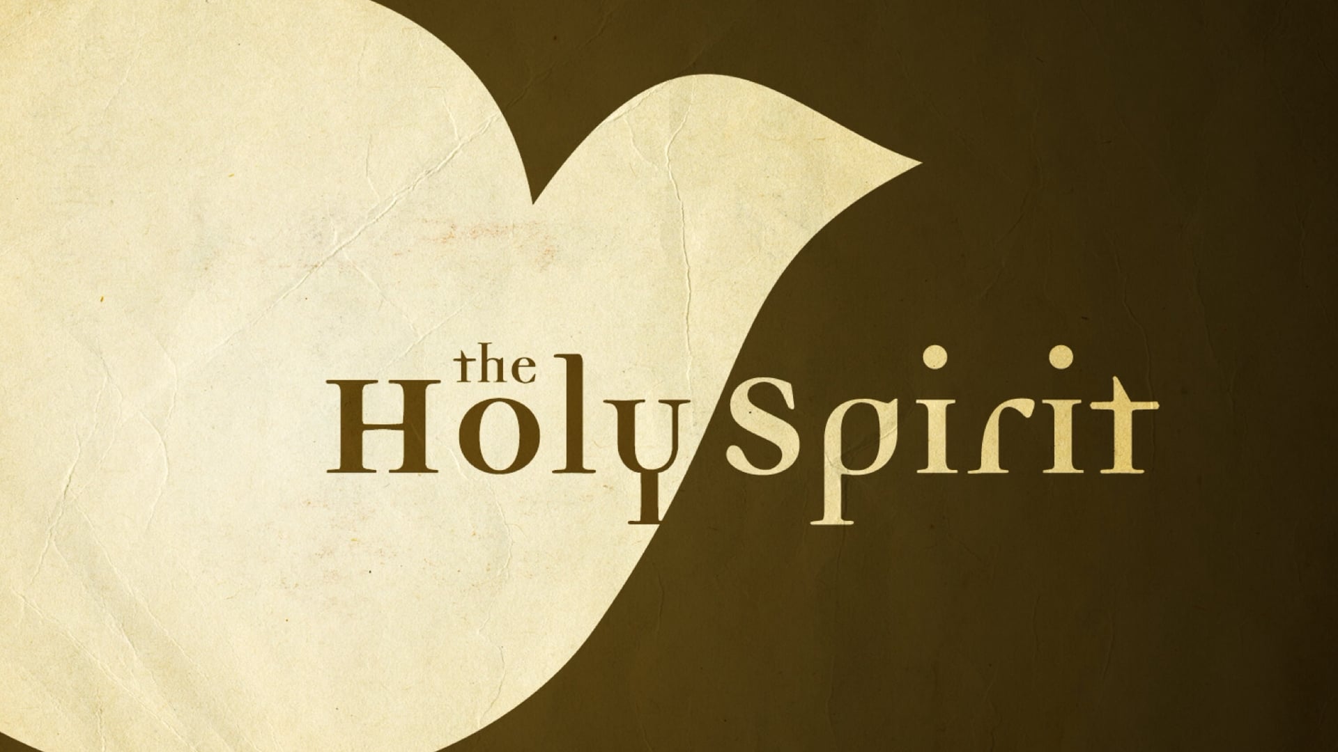 Holy Spirit // The Third Person: Week 1