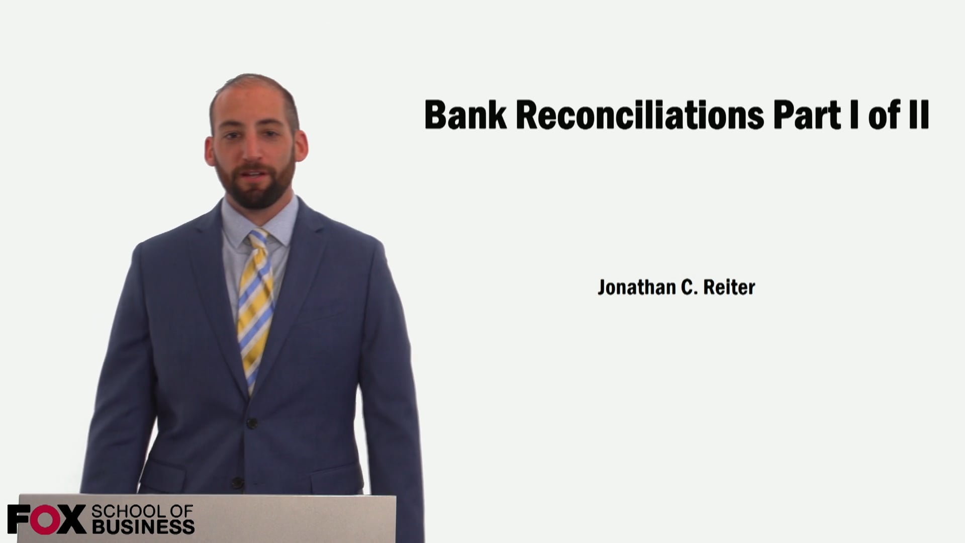 Bank Reconciliations Part 1 of 2