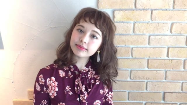 外国人風ウェーブを26mmのコテを使って再現してみた動画♩