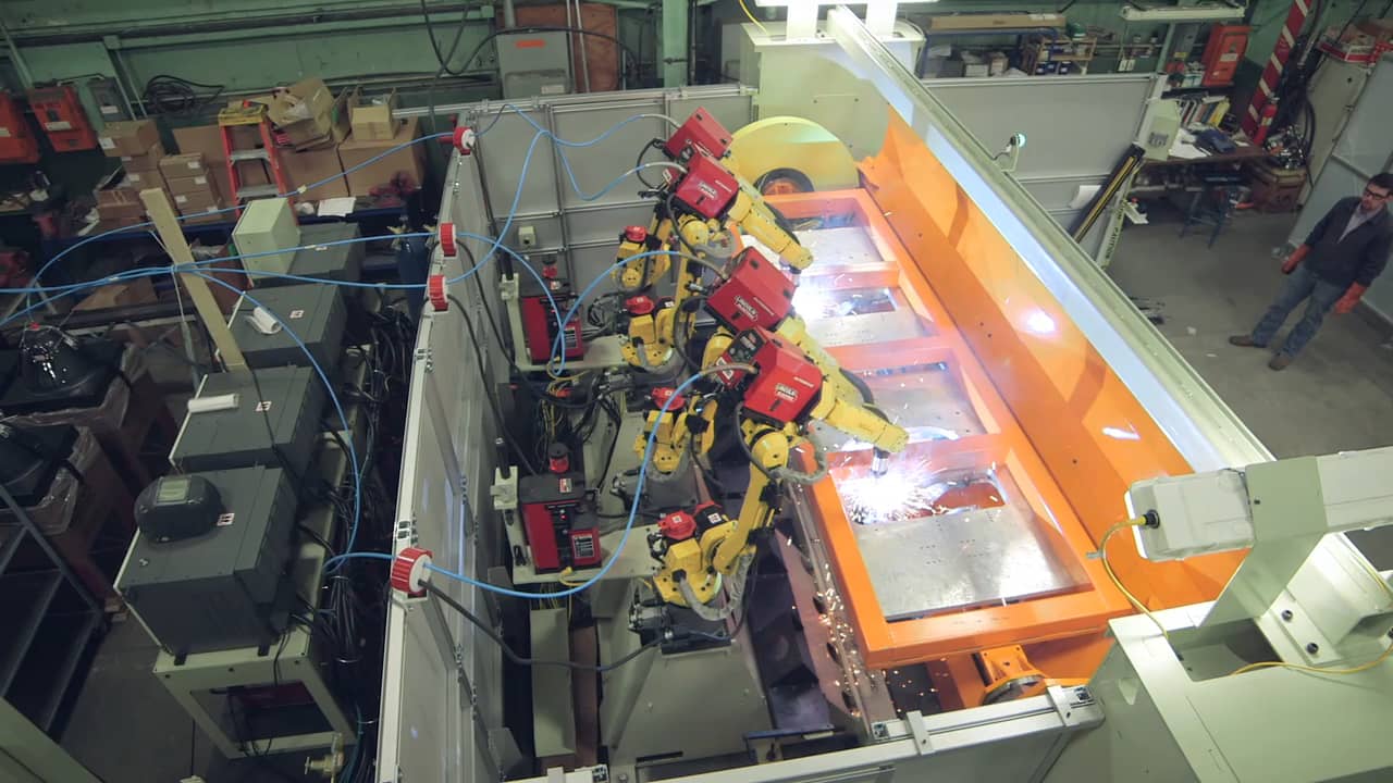 GWI Engineering+ presents a Robotic Trunnion Weld Cell on Vimeo