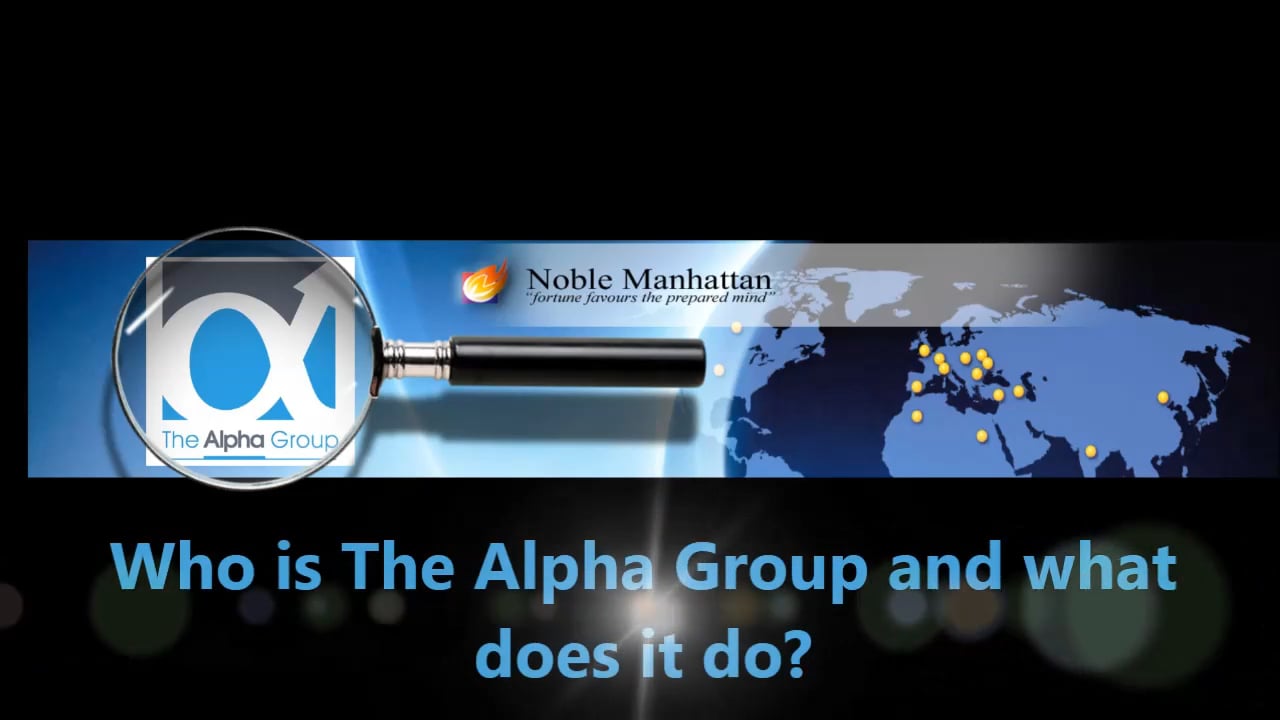 Who is The Alpha Group and what does it do?