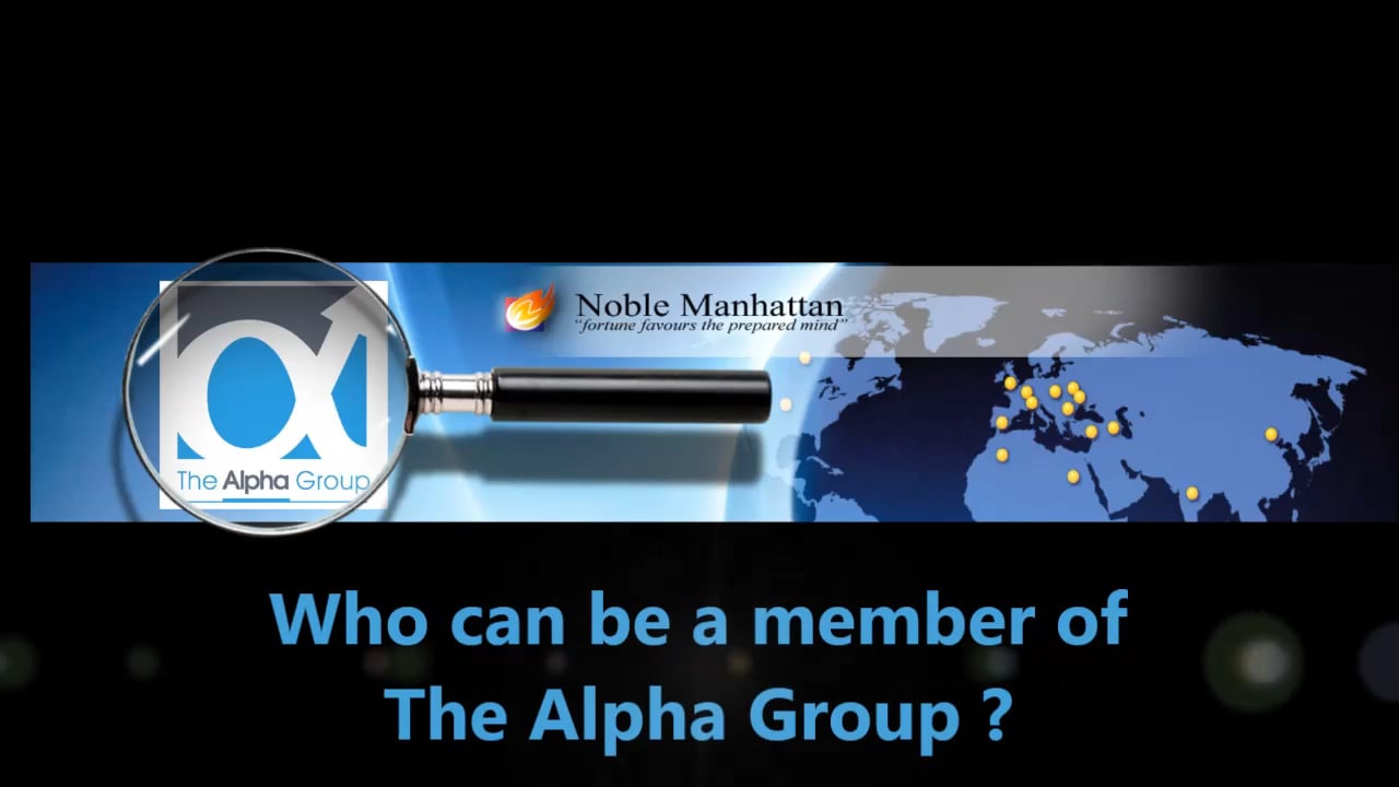 Who can be a member of The Alpha Group