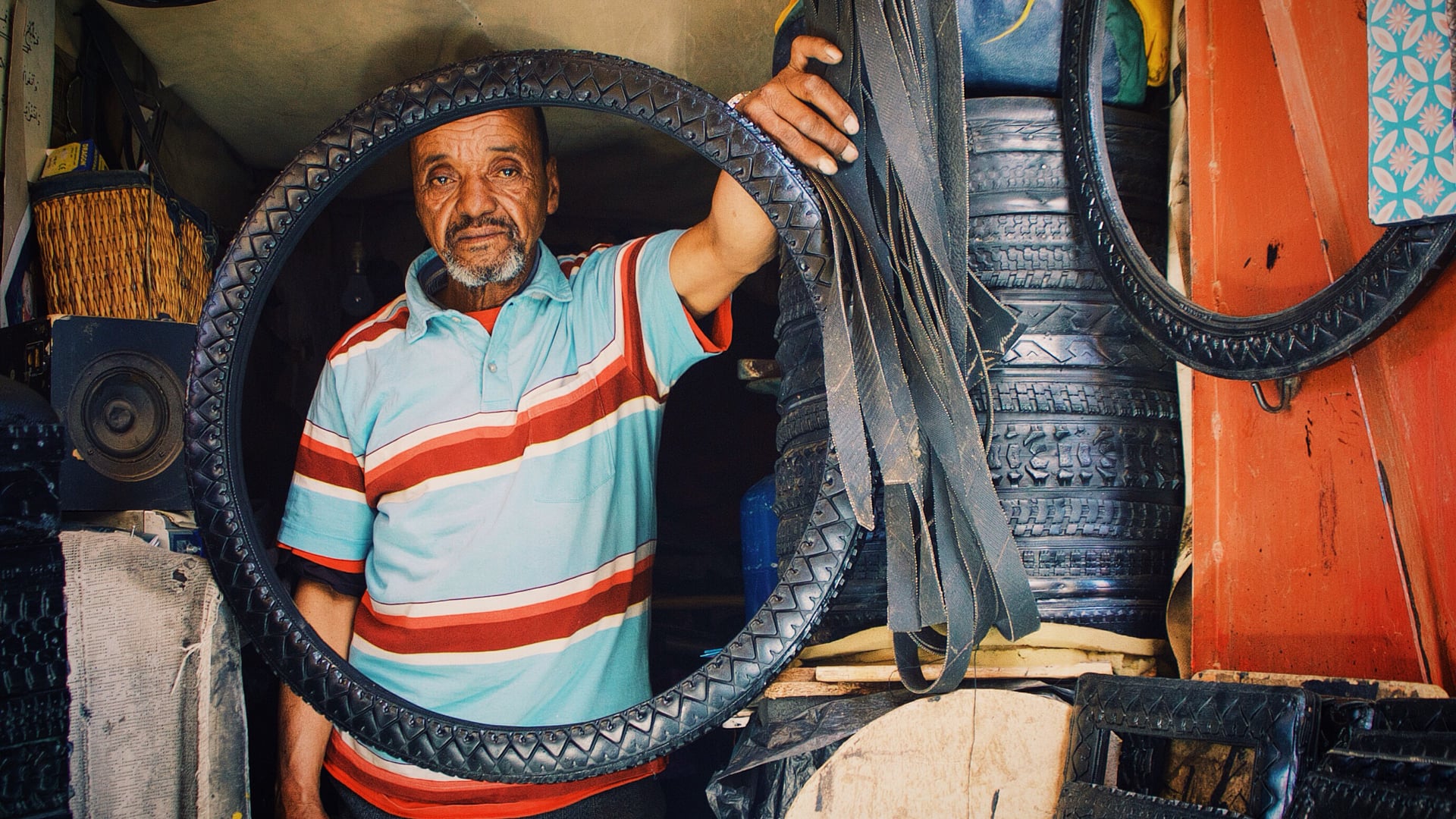 Mohamed, The Moroccan Tyre Man