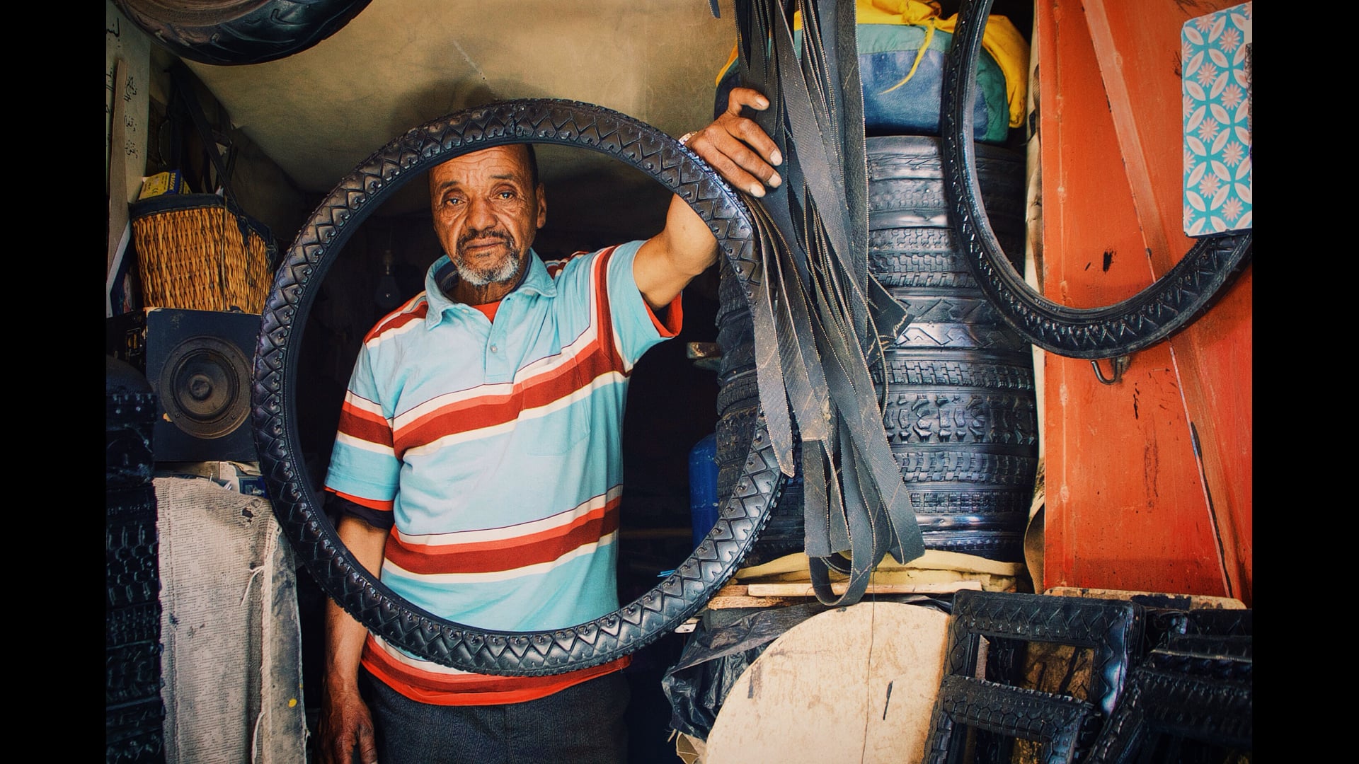 Mohamed, The Moroccan Tyre Man