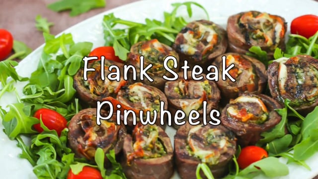 Flank Steak Pinwheels