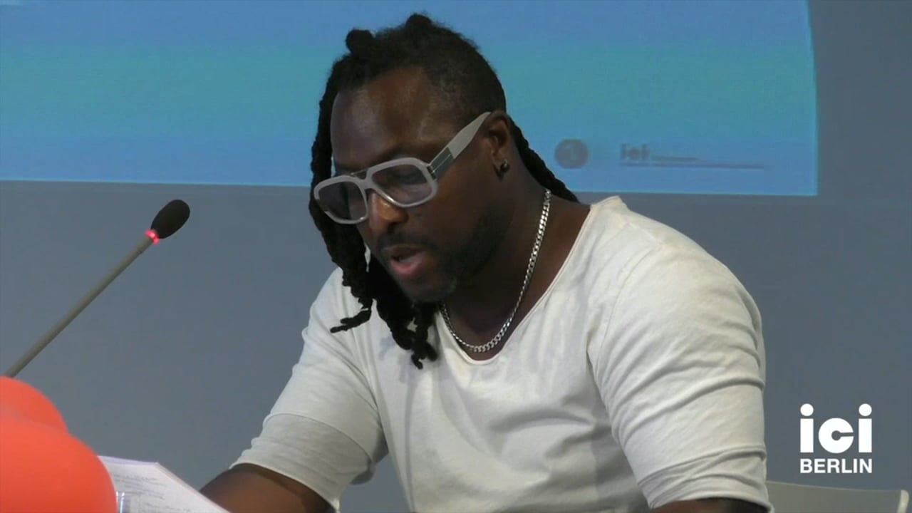 Talk by Rinaldo Walcott