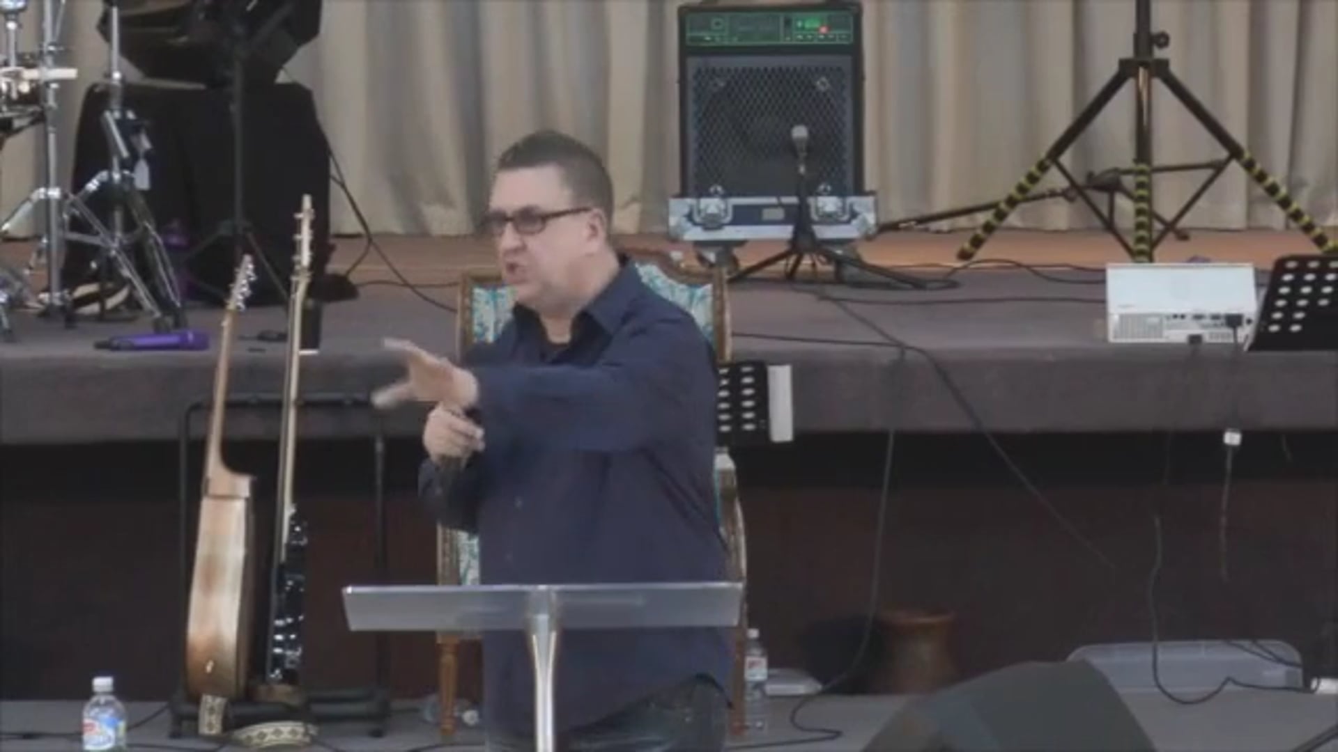 August 21 Service with Glenn Bleakley