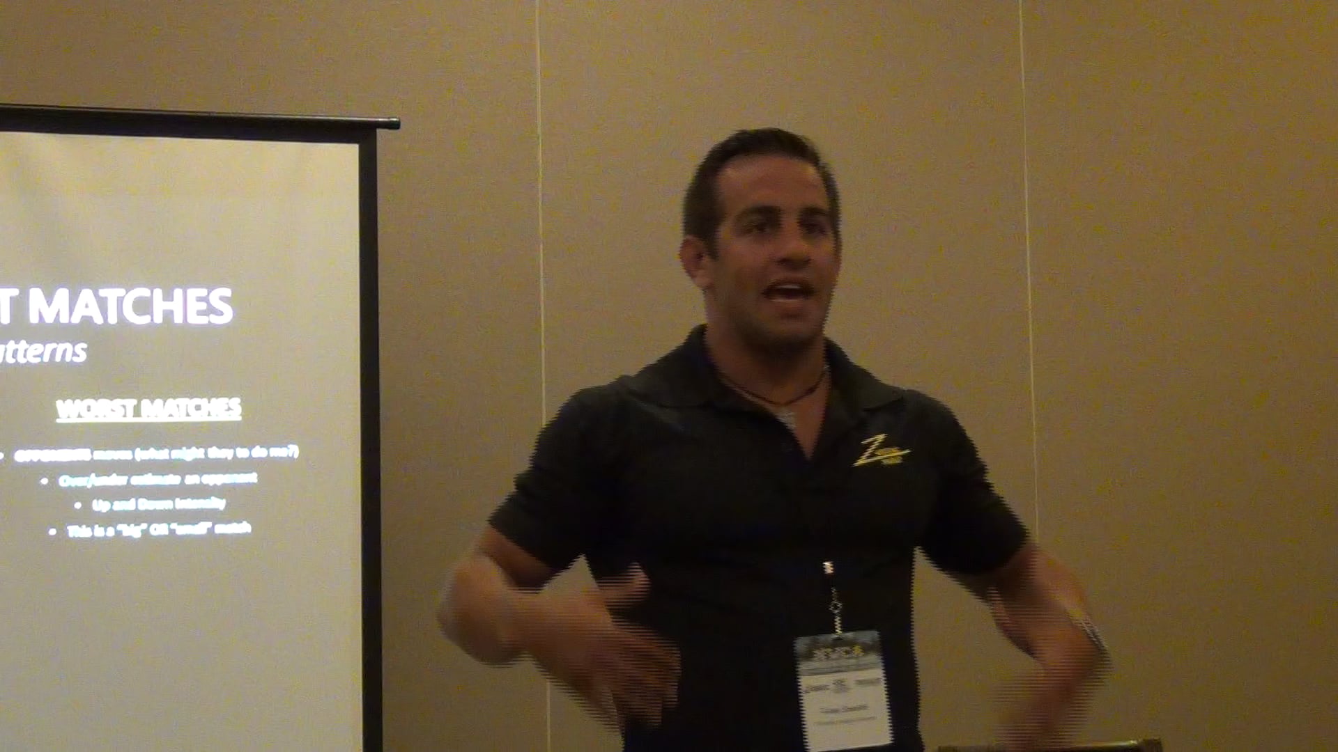 2016 Conference Wrestling Mindset 1 (Zannetti) Part 2