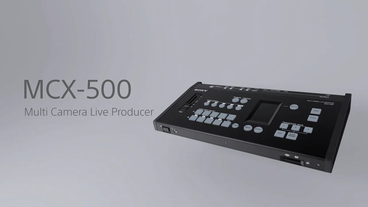 【段々値下】高機能ビデオスイッチャーSONY MCX-500 新品同様　元箱付 Amazon | ソニー MCX-500 4入力 グローバルプロダクション